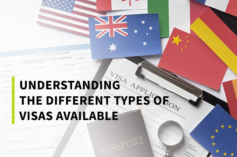 Understanding the Different Types of Visas Available