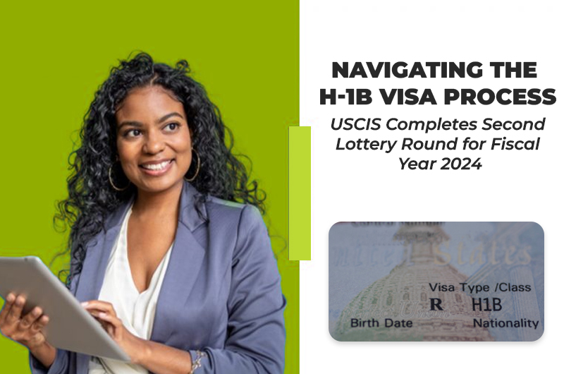 Navigating the H-1B Visa Process: USCIS Completes Second Lottery Round for Fiscal Year 2024